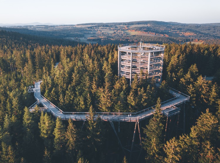 Stezka korunami stromů Lipno